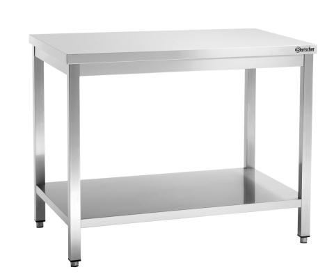 Stół Centralny z Półką Nierdzewny 1100x700x850mm Bartscher 307117
