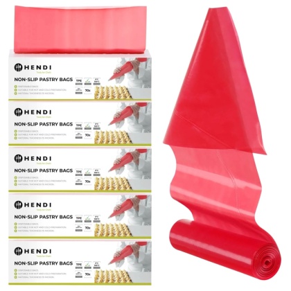 Worki Do Szprycowania 520x280 mm 115 Mikronów 0-100°C 350 Sztuk Hendi 557150