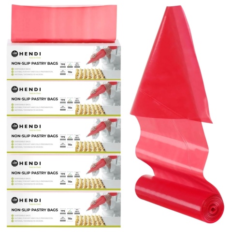 Worki Do Szprycowania 520x280 mm 115 Mikronów 0-100°C 350 Sztuk Hendi 557150