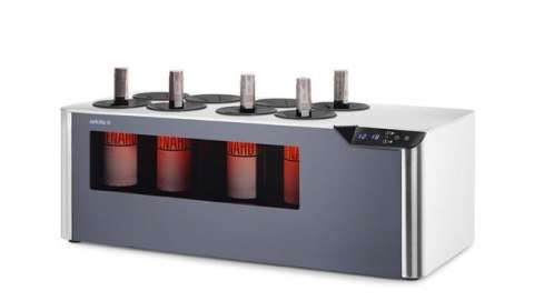 Chłodziarka Do Wina Dwustrefowa Cellar Arktic Czarna 800x350x293 mm Hendi 237380