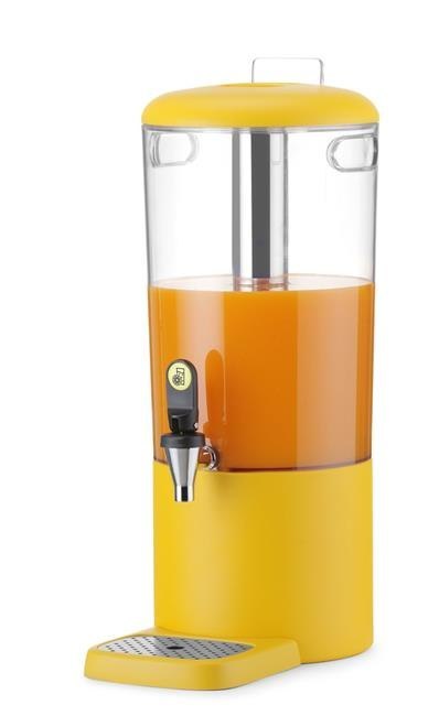 Dyspenser Do Soków 8L Uniq Żółty Robert Bronwasser Hendi 425039