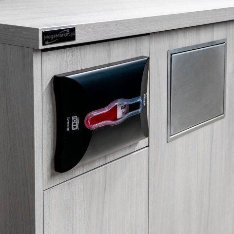 Kącik kawowy sklepowy H219 L94 G64 cm wykończenie wiąz liberty MPP000279