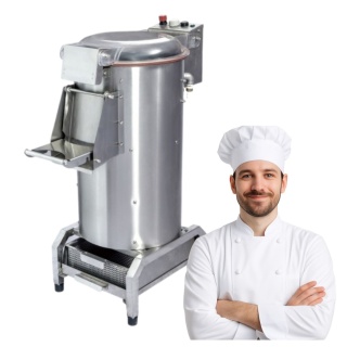 Obieraczka do Ziemniaków z Panelem i Separatorem Obierzyn 33L/15kg GZ-X15D