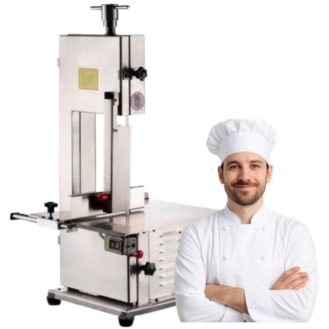 Profesjonalna Piła do Cięcia Mięsa z Kością Stal Nierdzewna GZ-W210A1