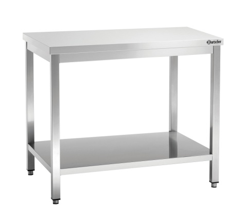 Stół Centralny z Półką Nierdzewny 1300x700x850mm Bartscher 307137