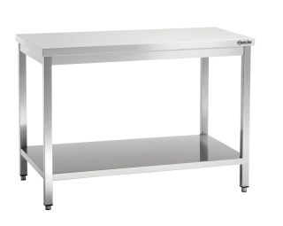 Stół Centralny z Półką Nierdzewny 1400x700x850mm Bartscher 307147