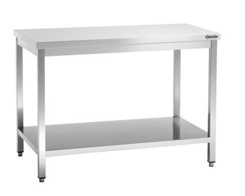 Stół Centralny z Półką Nierdzewny 1400x700x850mm Bartscher 307147
