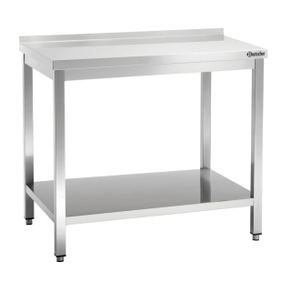 Stół Przyścienny z Połką Nierdzewny 1200x700x850mm Bartscher 308127