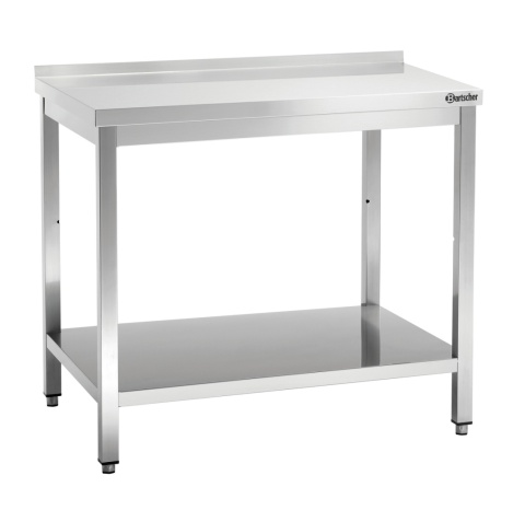 Stół Przyścienny z Półką Nierdzewny 1200x700x850mm Bartscher 312127