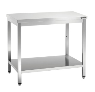 Stół Centralny z Półką Nierdzewny 1200x700x850mm Bartscher 311127