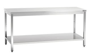 Stół Centralny z Półką Nierdzewny 1800x700x850mm Bartscher 311187