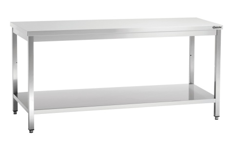 Stół Centralny z Półką Nierdzewny 1800x700x850mm Bartscher 311187