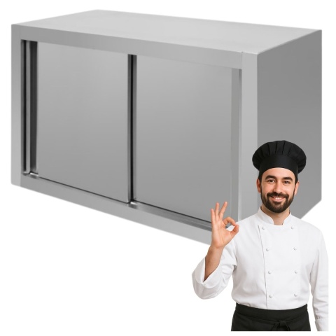 Szafka Ze Stali Nierdzewnej Naścienna Wisząca 1500x400x650 Yato YG-08902