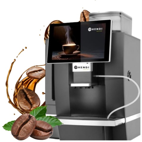 Automatyczny Ekspres do Kawy ze Zbiornikiem 6l i Przyłączem Wody Hendi 209950