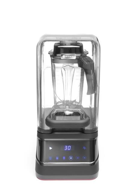 Cyfrowy blender barmański z obudową wyciszającą i kielichem BPA-free 1680W Hendi 230664