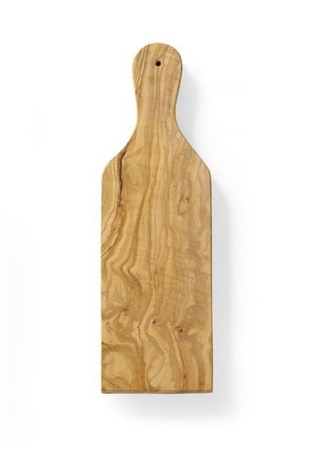 Deska do serwowania z drewna oliwnego z uchwytem 350x120x18 mm Hendi 505243