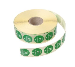 Etykiety Food Safety jednorazowe Piątek 2000 szt Hendi 850046