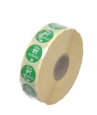 Etykiety Food Safety jednorazowe Piątek 2000 szt Hendi 850046