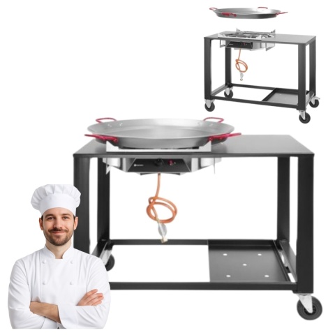 Grill Gazowy Gastronomiczny Fiesta XL 7kW 1180x810x1000 mm Hendi 146842