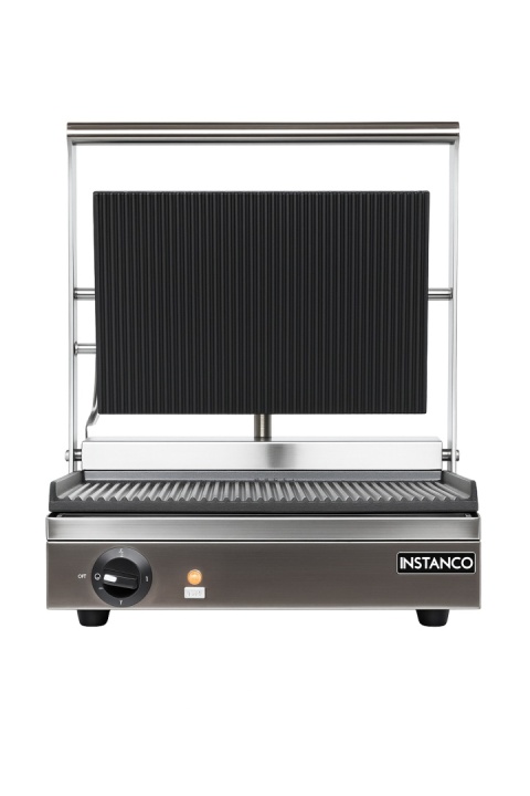 Grill Kontaktowy Ryflowany Elektryczny 430x370x 210mm I-KON.1