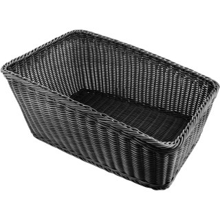 Kosz bufetowy na pieczywo, czarny, 290x440 mm Stalgast