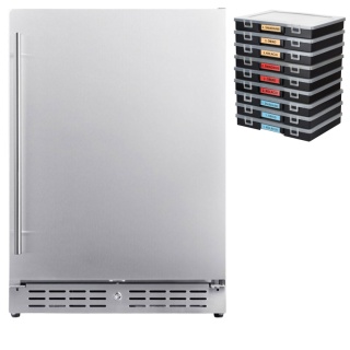 Lodówka Na Próbki Żywności Haccp 140l Stalgast 850000