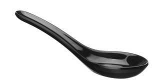 Łyżka przystawkowa melamina czarna 135x45 mm Hendi 566596