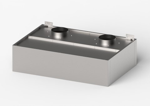 Okap skrzyniowy skręcany 1510x1000x400 Gredil Stalgast 619015