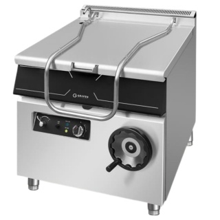 Patelnia Elektryczna Przechylna 9 kW 400V 800x700x850 mm Grafen Perfecta GREBRP2