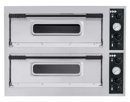 Piec do pizzy 2-komorowy Basic XL44 zasilanie 400V 12kW PRISMAFOOD 1F010205