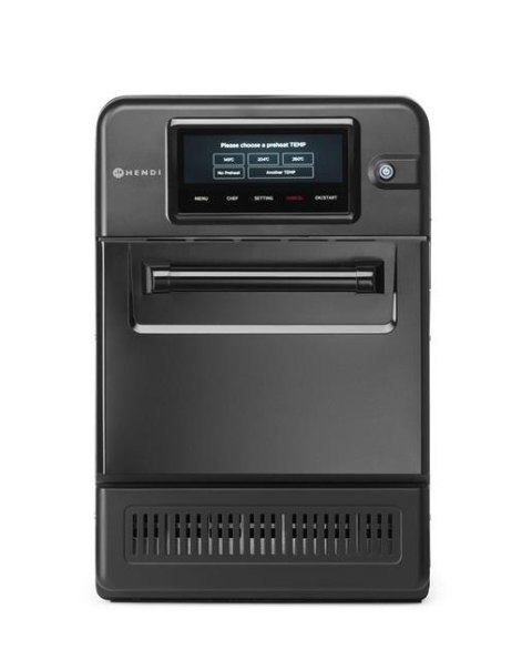 Piec Konwekcyjno-Mikrofalowy CombiTurbo 18l Czarny 3000W Hendi 281277