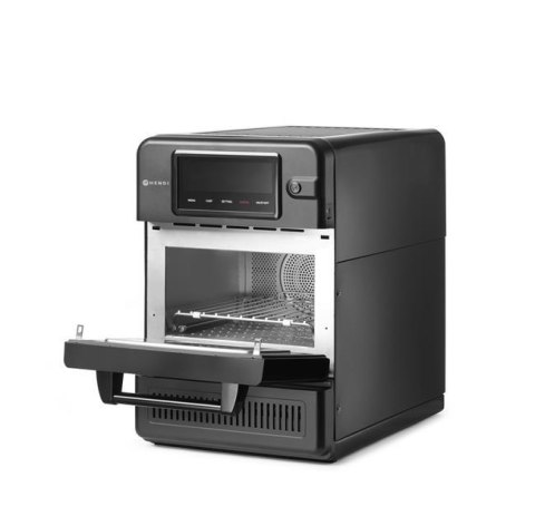 Piec Konwekcyjno-Mikrofalowy CombiTurbo 18l Czarny 3000W Hendi 281277