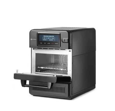 Piec Konwekcyjno-Mikrofalowy CombiTurbo 18l Czarny 3000W Hendi 281277