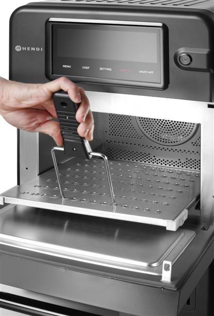 Piec Konwekcyjno-Mikrofalowy CombiTurbo 18l Czarny 3000W Hendi 281277