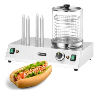 Podgrzewacz do Parówek i Bułek do Hot-Dogów 550W 500x310x395 Hendi 265031