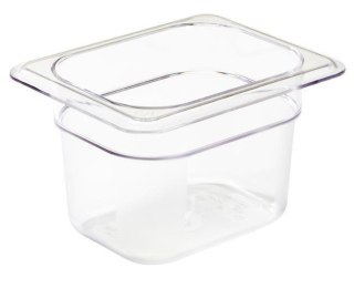 Pojemnik GN 1/8 Camwear z poliwęglanu transparentny 0,7 l Cambro 82CW135