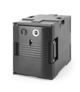 Pojemnik termoizolacyjny cateringowy z funkcją podgrzewania AmerBox GN 1/1 477x680x620