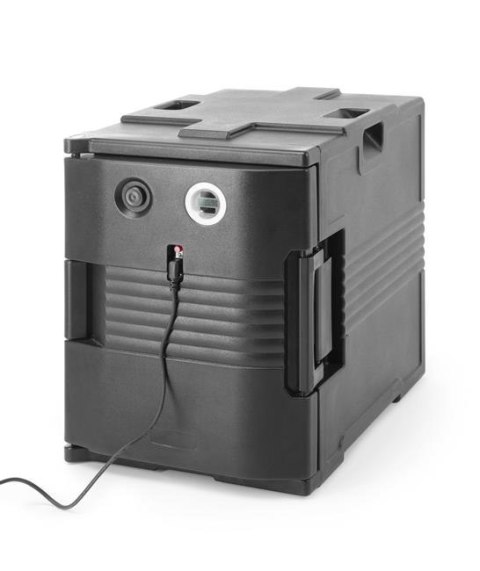 Pojemnik termoizolacyjny cateringowy z funkcją podgrzewania AmerBox GN 1/1 477x680x620
