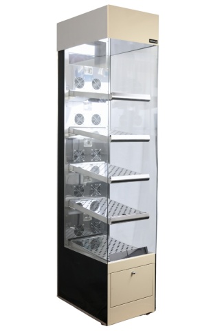 Profesjonalny Regał Grzewczy Ekspozycyjny 450x665x2150mm I-REG.W.O