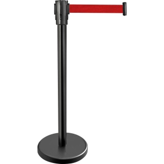 Słupek Hotelowy z Taśmą Zwijaną Ø300 mm 900 mm 689011