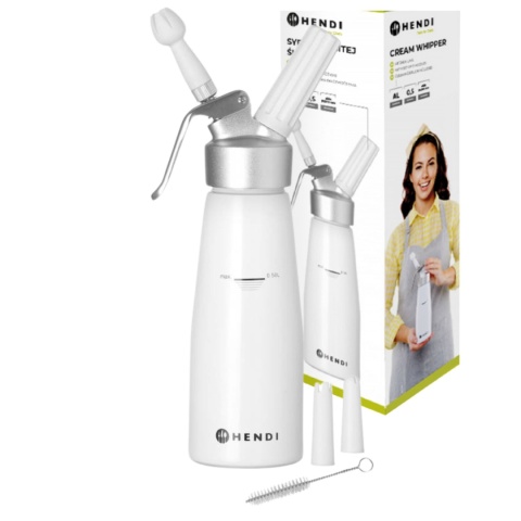 Dekorator do śmietany Hendi, biały