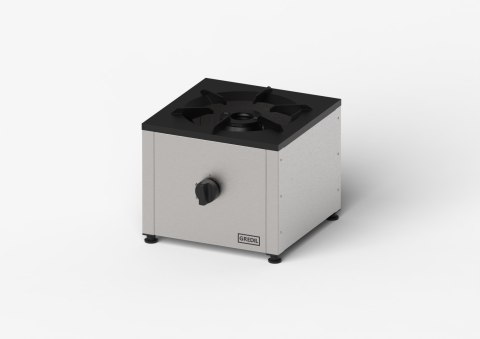 Taboret gazowy pojedynczy 450x450 7.5 kW G30/37 mbar Gredil Stalgast 773073