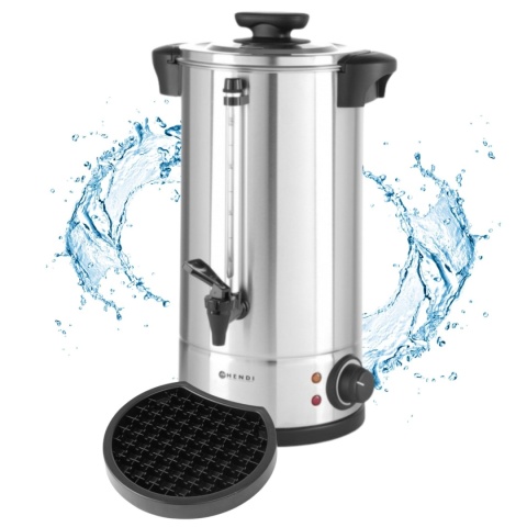 Warnik do Wody 10l z Tacką Ociekową Zestaw Hendi 211137Z