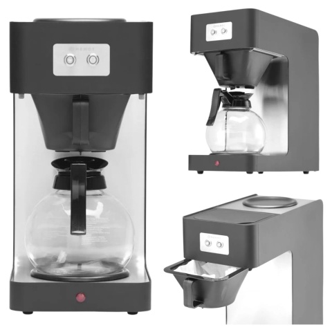 Zaparzacz Przelewowy Do Kawy 1.8L Gastronomiczny Szybki 6 Min Hendi 208533