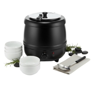 Kociołek do Zupy Podgrzewacz Elektryczny 10L Bufetowy Cateringowy Yf851