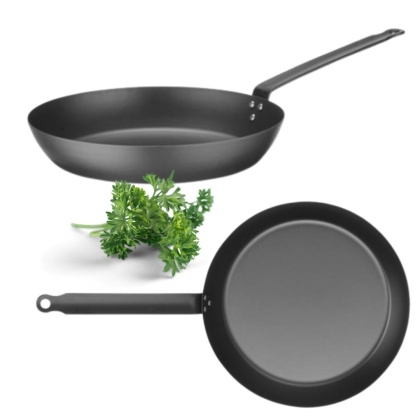 Patelnia ze Stali Węglowej Profesjonalna ⌀306x530mm Hendi 628041