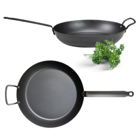 Patelnia ze Stali Węglowej Profesjonalna ⌀327x593 Hendi 628058