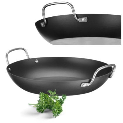 Patelnia ze Stali Węglowej do Serwowania ⌀144x170 Hendi 627914