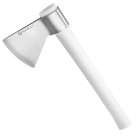 Topór Masarski Siekiera 250 mm Mycie w Zmywarce Biała Hendi 843383