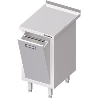 Stół Ze Stali Nierdzewnej Gastronomiczny Z Koszem Uchylnym 45x60 Stalgast